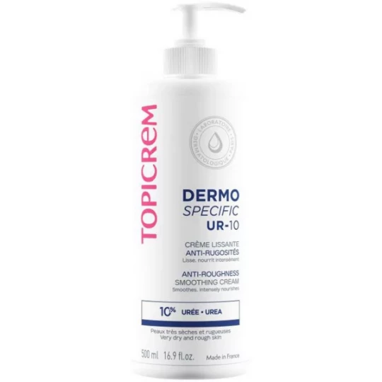 Topicrem DERMO SPECIFIC UR-10 Crème Lissante Anti-Rugosités 500 ml