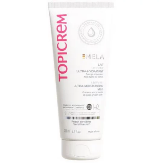 Topicrem MELA Lait Unifiant Ultra-Hydratant 200 ml