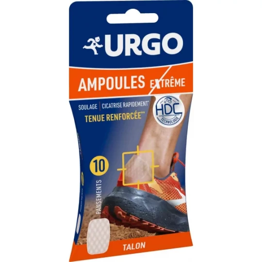 Urgo Ampoules Extrême Pansements Grand Format x 10