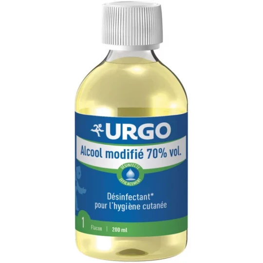 Urgo Premiers Secours Alcool Modifié 70% Vol. 200 ml
