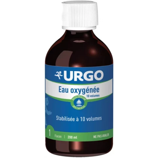 Urgo Premiers Secours Eau Oxygénée 10 Volumes 200 ml