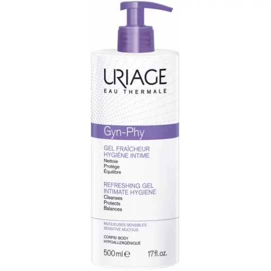 Uriage Gyn-Phy Gel Fraîcheur Hygiène Intime 500 ml