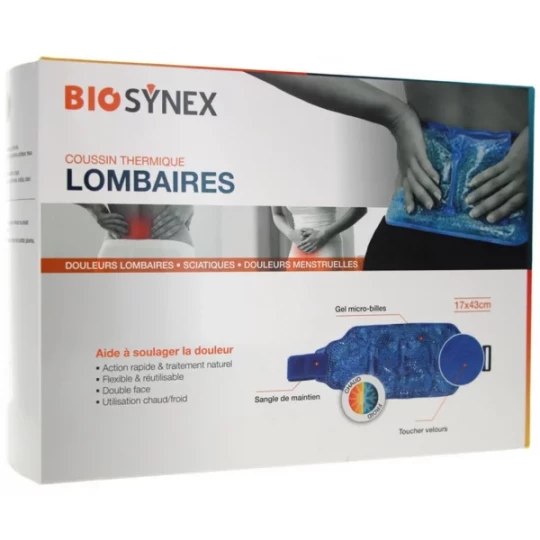 Visiomed Kinecare Coussin Thermique Lombaires 43 x 17 cm