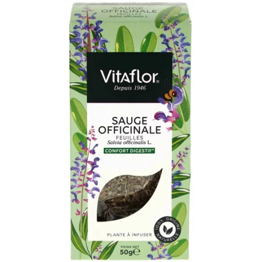 Vitaflor Feuilles de Sauge Officinale 50 g