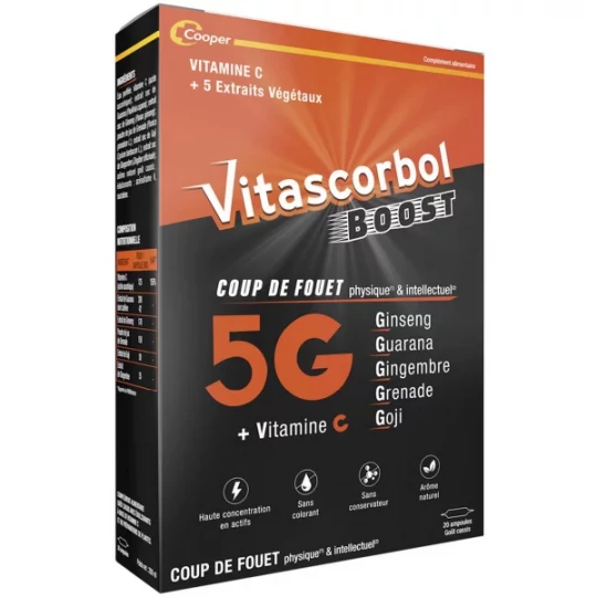 Vitascorbol Boost 5G Ampoules x 20