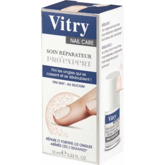 Vitry Nail Care Soin Réparateur Pro Expert Fini Mat 10 ml
