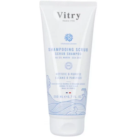 Vitry Shampoing Scrub au Sel Marin 200 ml