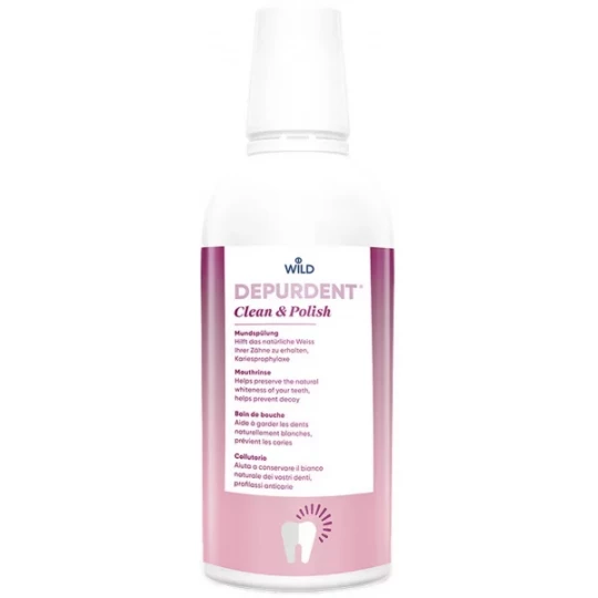 Wild Depurdent Clean et Polish Bain de Bouche 500 ml