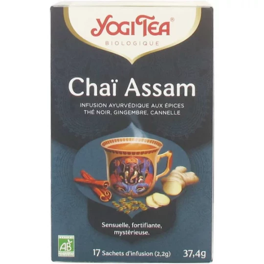 Yogi Tea Chaï Assam Bio Sachets x 17