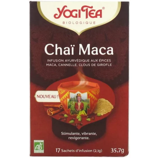 Yogi Tea Chaï Maca Bio Sachets x 17