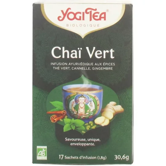 Yogi Tea Chaï Vert Bio Sachets x 17