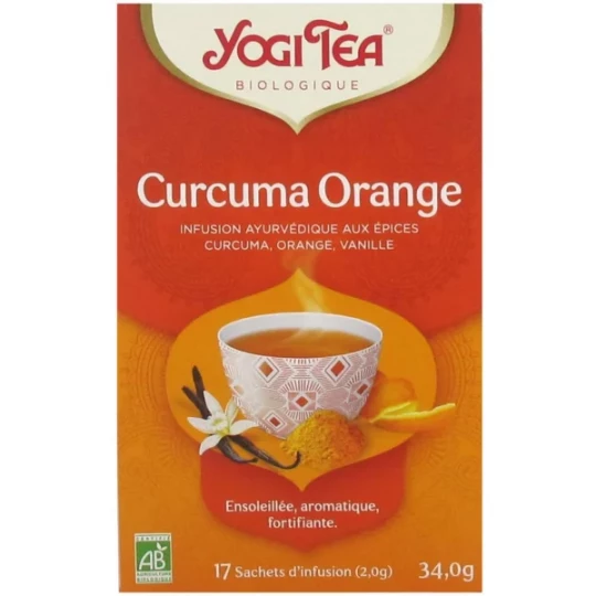Yogi Tea Curcuma Orange Bio Sachets x 17