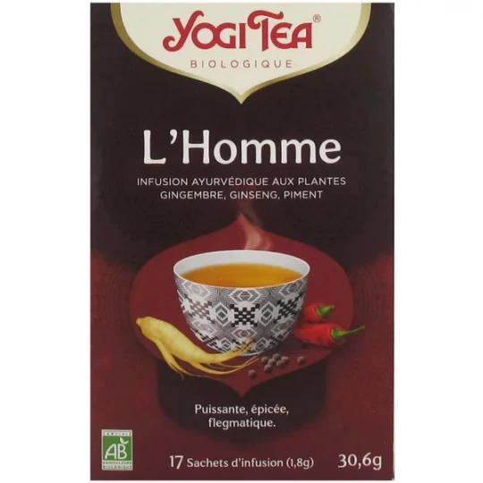 Yogi Tea L'Homme Bio Sachets x 17