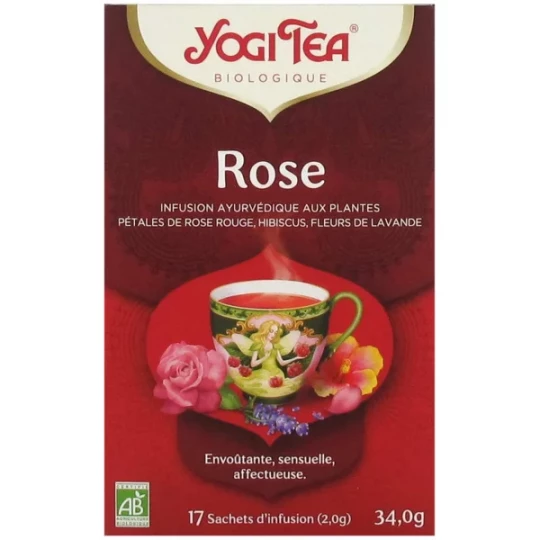 Yogi Tea Rose Bio Sachets x 17
