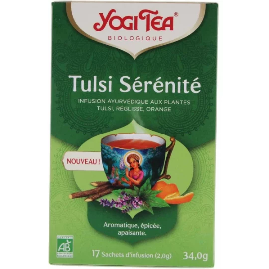 Yogi Tea Tulsi Sérénité Bio Sachets x 17