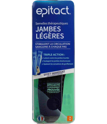 Epitact Semelles Thérapeutiques Jambes Légères