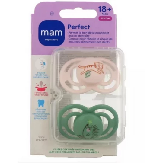 MAM Sucette Perfect 18+ mois Silicone - image 2