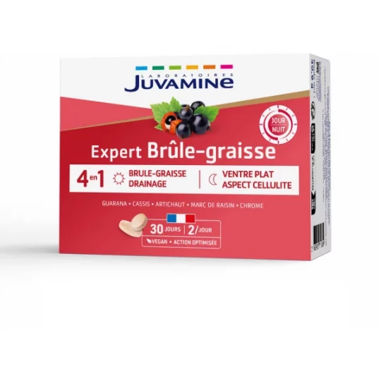 Juvamine Expert Brûle-Graisse Jour/Nuit Comprimés x 60 - image 1
