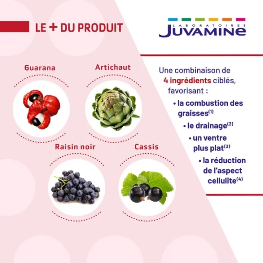 Juvamine Expert Brûle-Graisse Jour/Nuit Comprimés x 60 - image 4