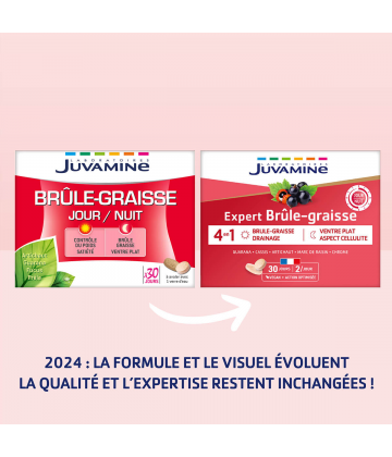 Juvamine Expert Brûle-Graisse Jour/Nuit Comprimés x 60