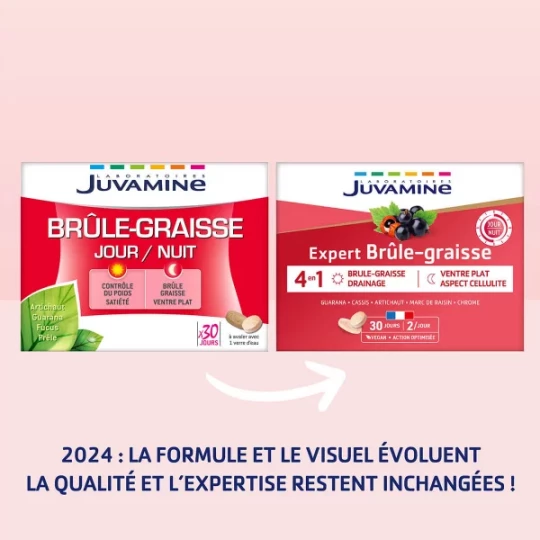 Juvamine Expert Brûle-Graisse Jour/Nuit Comprimés x 60 - image 5