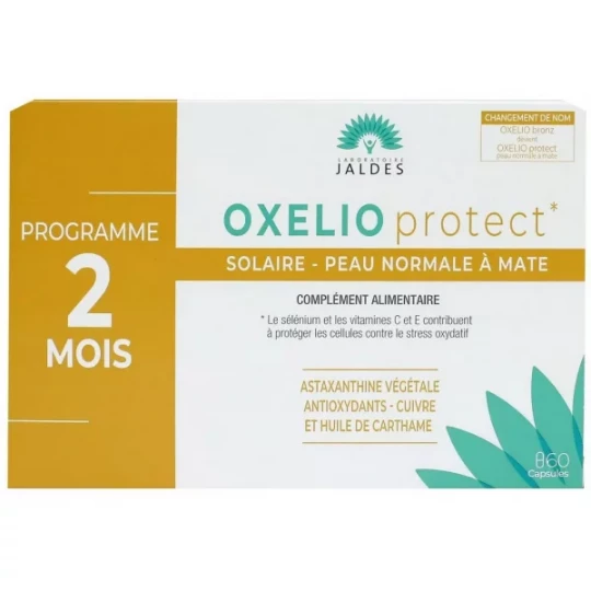 Oxelio Protect Solaire Peau Normale à Mate Capsules x 60