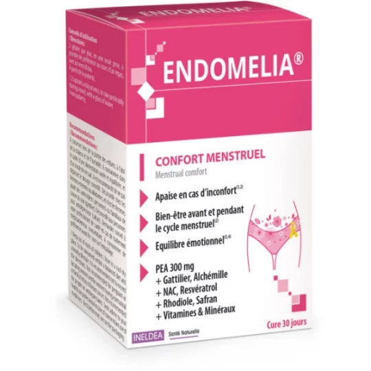 Ineldea Endomelia Confort Menstruel Gélules x 60