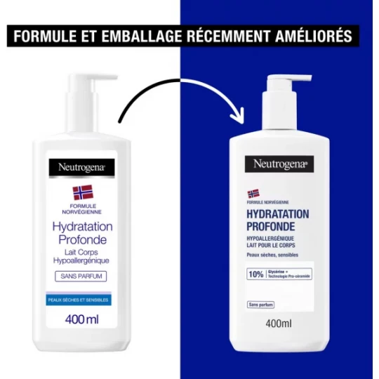 Neutrogena Lait Corps Hydratation Hypoallergénique 400 ml - image 6