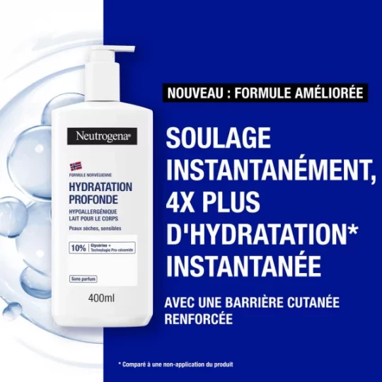 Neutrogena Lait Corps Hydratation Hypoallergénique 400 ml - image 7
