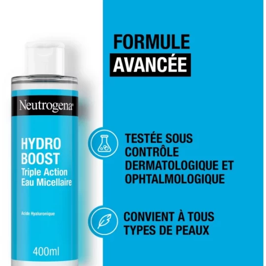 Neutrogena Hydro Boost Eau Micellaire Triple Action 400 ml - image 5