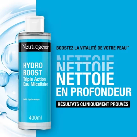 Neutrogena Hydro Boost Eau Micellaire Triple Action 400 ml - image 7