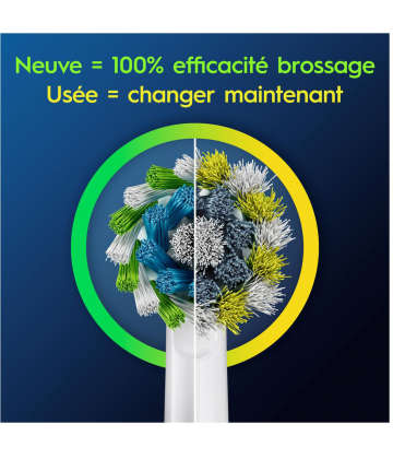Oral'B Pro Brossettes de Rechange Cross Action x 8