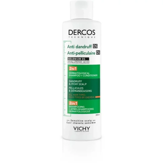 Vichy Dercos Shampooing Anti-Pelliculaire 2 en 1