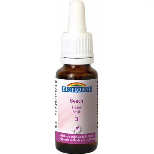 Biofloral Fleurs de Bach 03 Hêtre 20 ml