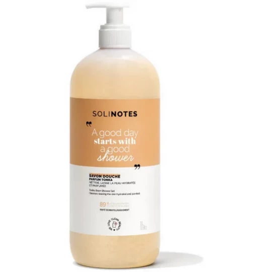 Solinotes Savon Douche Parfum Tonka 1 L