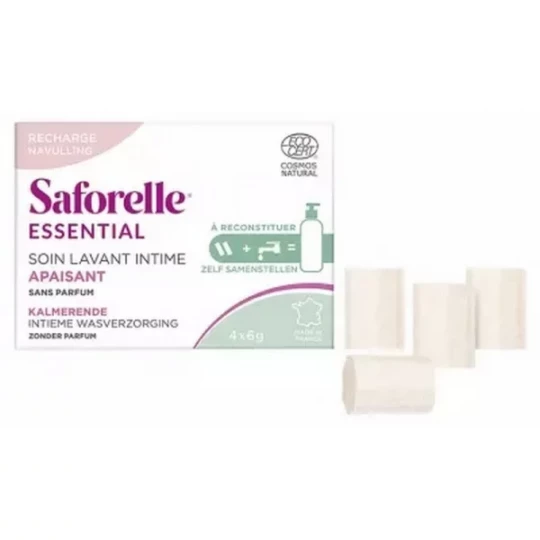 Saforelle Soin Lavant Doux Apaisant Ecorecharge 400 ml