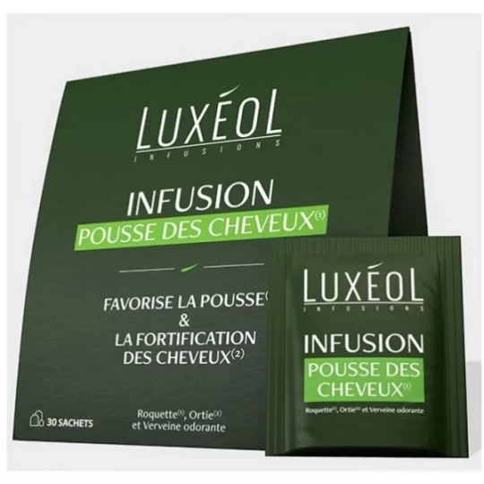 Luxéol Infusion Pousse des Cheveux Sachets x 30