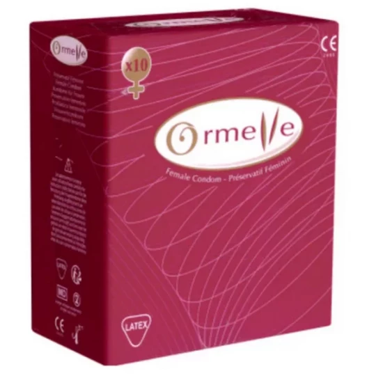 Ormelle Préservatifs Féminins Lubrifiés x 10