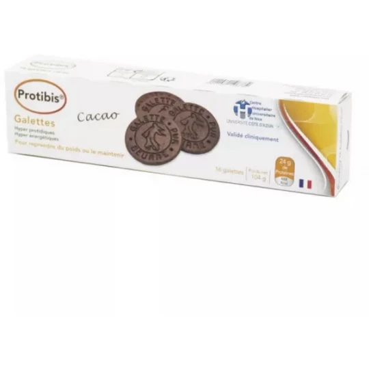 Protibis Galettes HP-HC Cacao x 16
