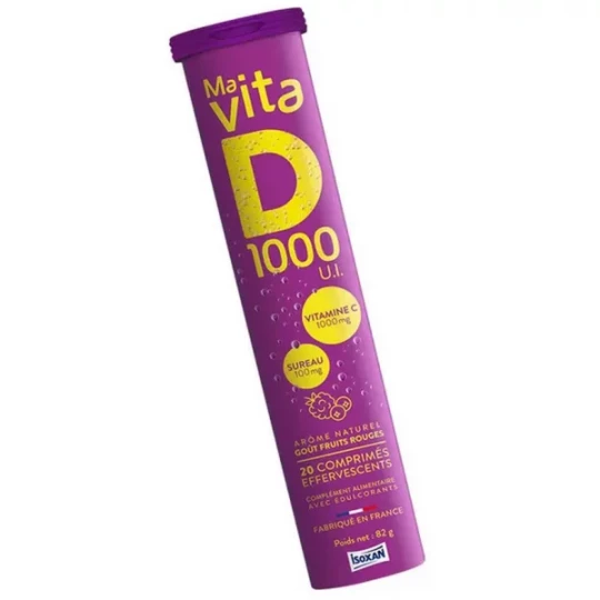 Isoxan Ma Vita D 1000 UI Comprimés Effervescents x 20