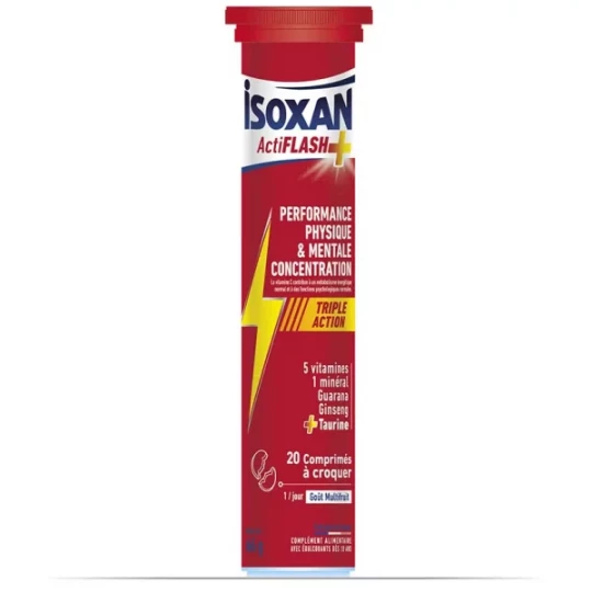 Isoxan ActiFLASH+ Comprimés à Croquer x 20