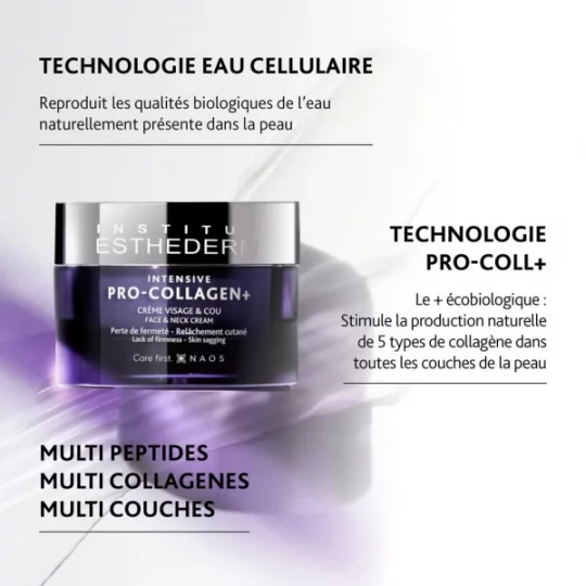 Institut Esthederm Intensive Pro-Collagen + Crème Visage et Cou 50 ml - image 4
