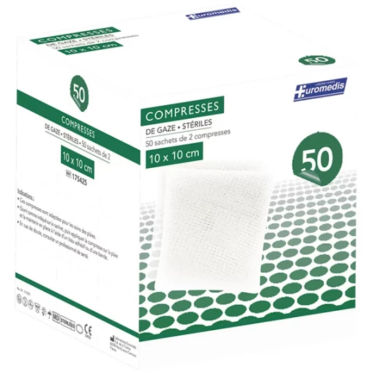 Euromedis Compresses stériles de gaze - image 3