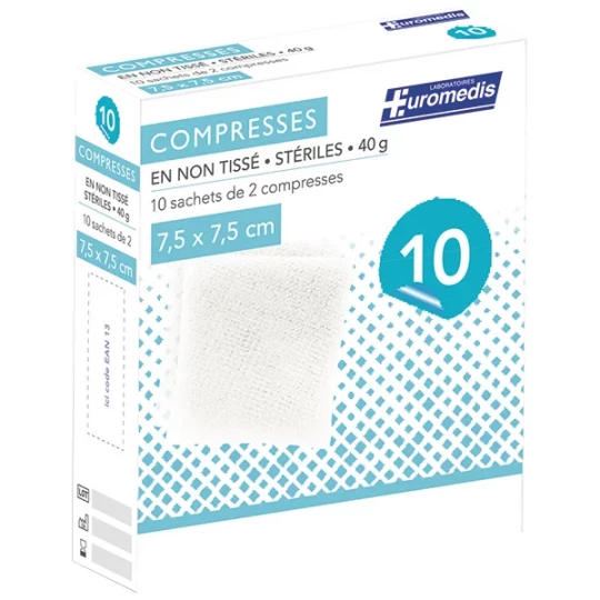 Euromedis Compresses Stériles Non Tissées - image 2