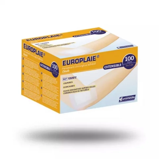 Euromedis Europlaie Pansement Adhésif Stérile X 5 - image 3