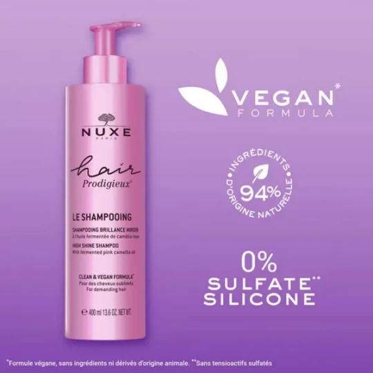 Nuxe Hair Prodigieux Le Shampoing Brillance Miroir - image 5