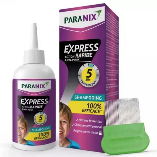 Paranix Express Action Rapide Anti-Poux 5 min Shampooing - image 4