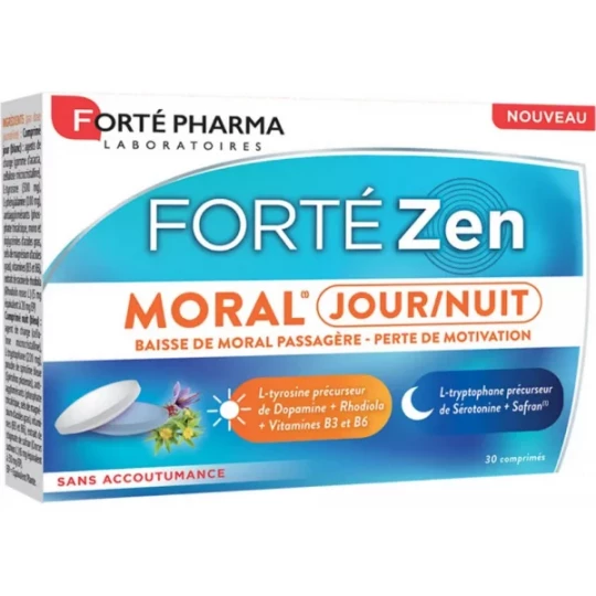 Forté Pharma Moral Jour et Nuit Comprimés x 30