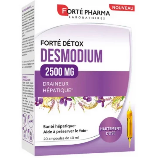 Forté Pharma Détox Desmodium Ampoules x 20