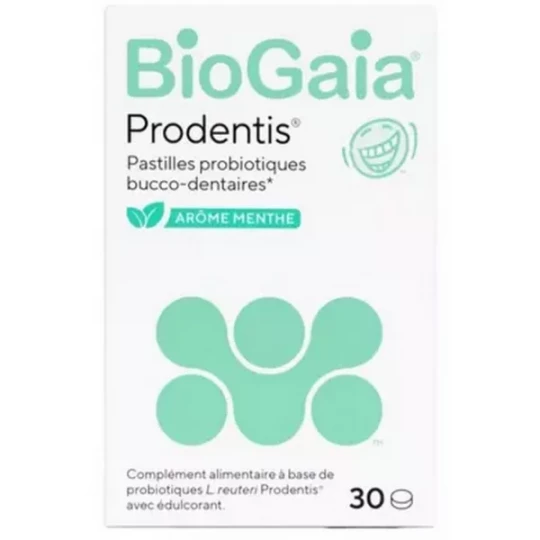 BioGaia Prodentis Pastilles Probiotiques Bucco-Dentaires x 30